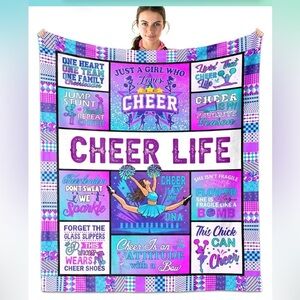 Colorful Cheer Life Blanket 60*50 In